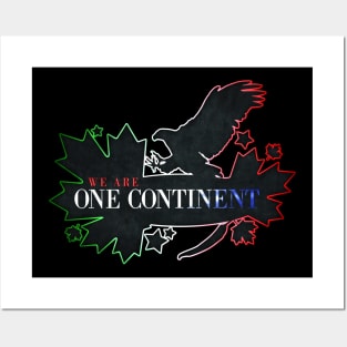 We Are One Continent Posters and Art